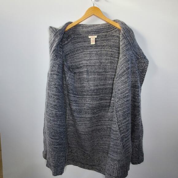 Sundance soft Lambswool / Mohair blend Long open front cardigan sweater Great co - Picture 4 of 8